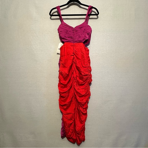 NWT AMUR Persey Twist Strap Dress - size 00 - Picture 4 of 7